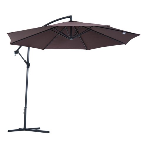 Outsunny Cantilever Umbrella & Reviews | Wayfair
